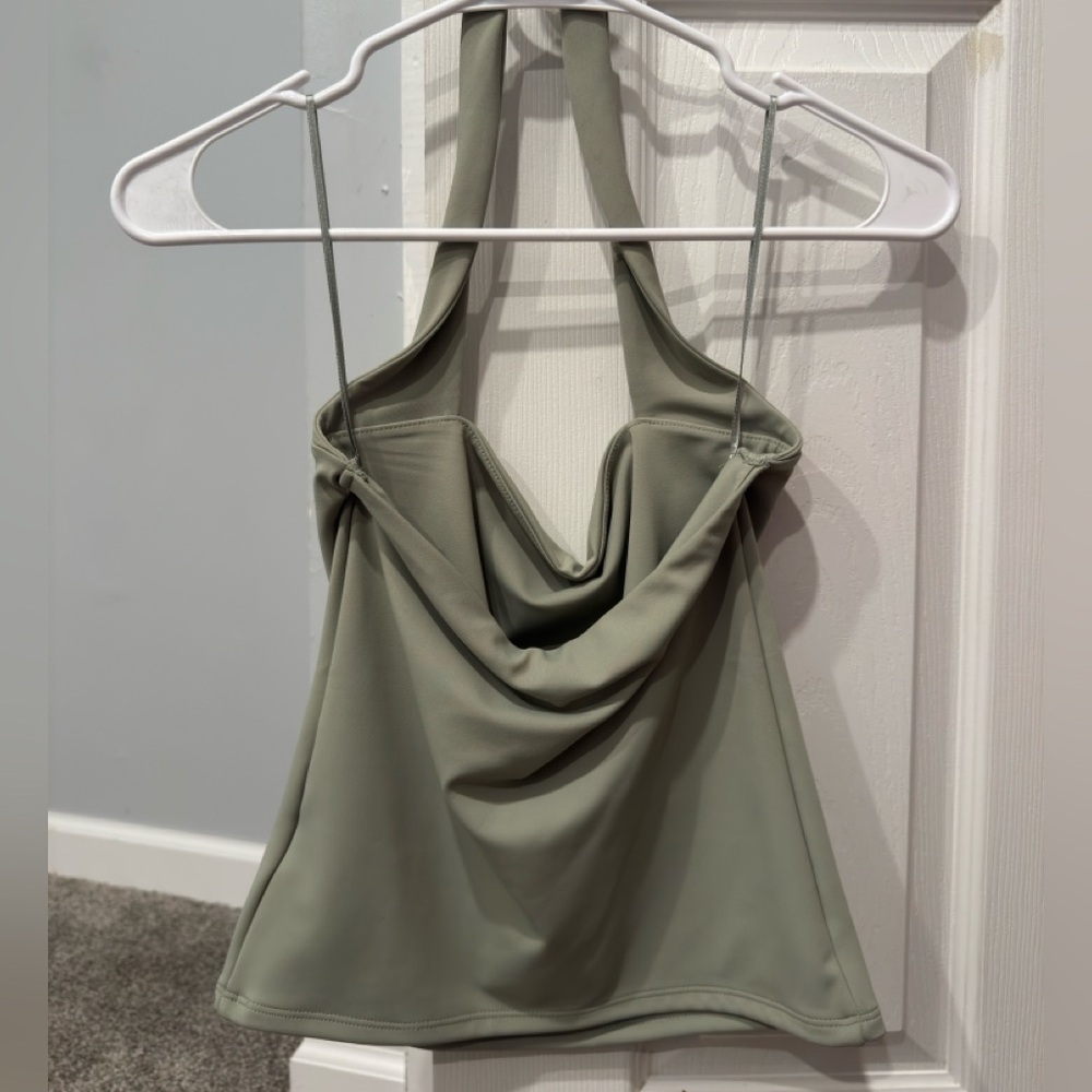 Express Body Contour Halter Top - Picture 2 of 3